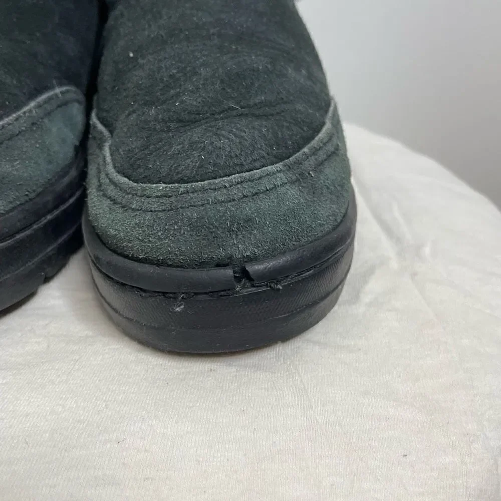 UGG Australia Classic Short Off Roader Leather 5525 Lined‎ Winter Boots Black 7